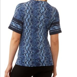 Michael Kors Snake Border Tie Tee